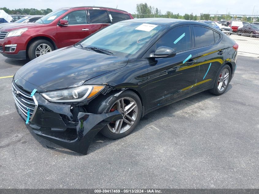 2018 Hyundai Elantra Se VIN: 5NPD74LF1JH289592 Lot: 39417459