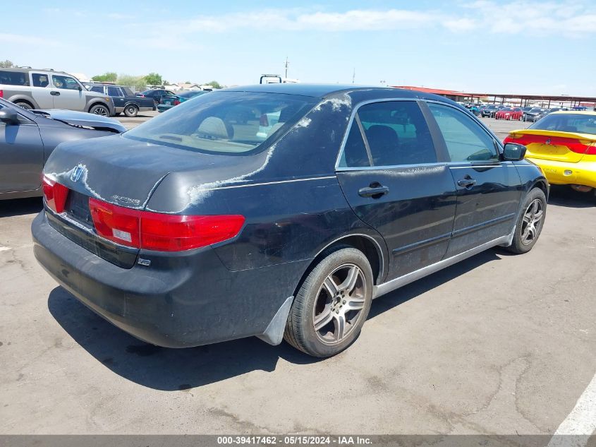 2005 Honda Accord 3.0 Lx VIN: 1HGCM663X5A026050 Lot: 39417462