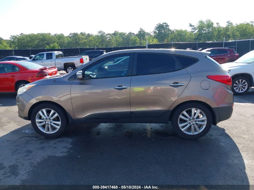 2011 Hyundai Tucson Limited VIN: KM8JU3AC4BU153443 Lot: 39417468