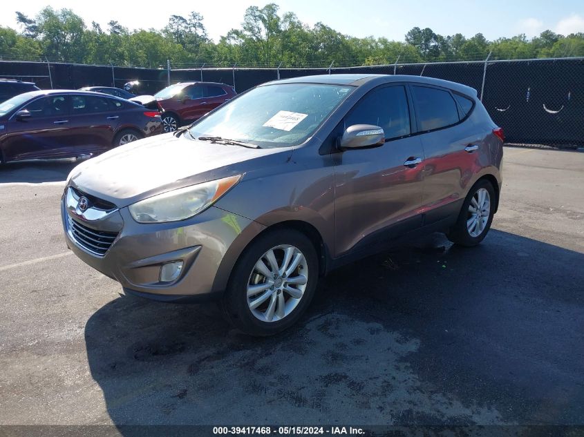 2011 Hyundai Tucson Limited VIN: KM8JU3AC4BU153443 Lot: 39417468