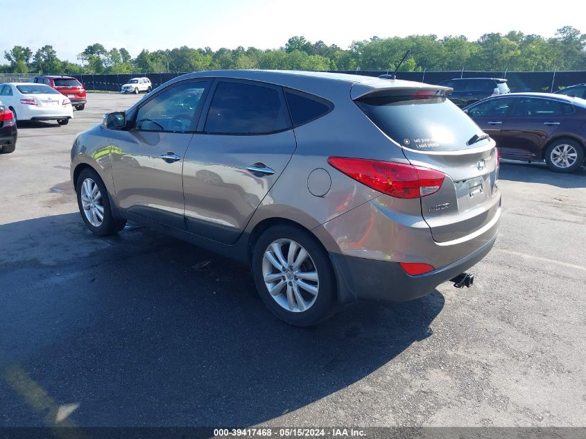 2011 Hyundai Tucson Limited VIN: KM8JU3AC4BU153443 Lot: 39417468