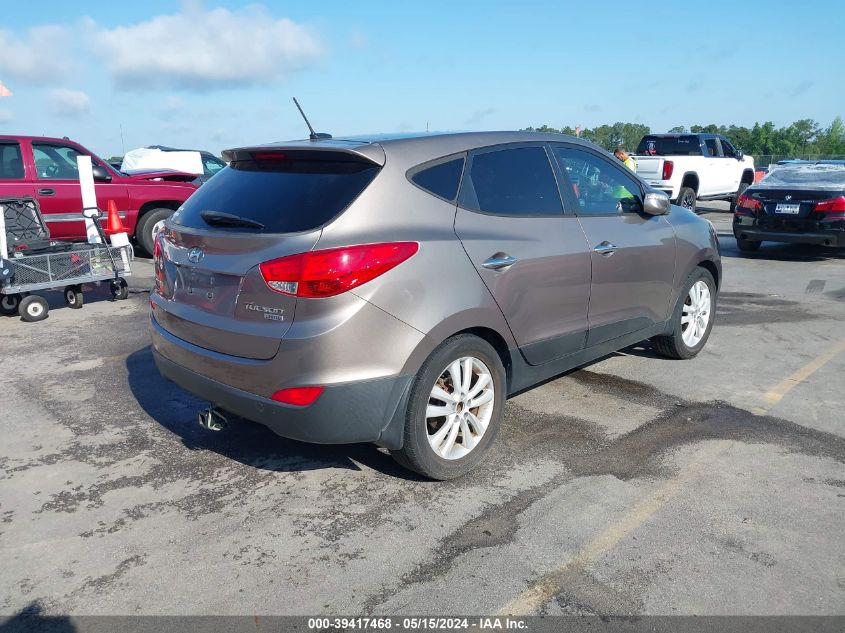 2011 Hyundai Tucson Limited VIN: KM8JU3AC4BU153443 Lot: 39417468