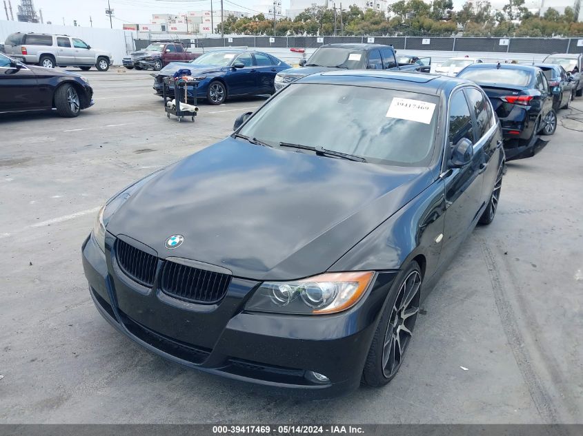 2007 BMW 335 I VIN: WBAVB735X7PA89500 Lot: 39417469