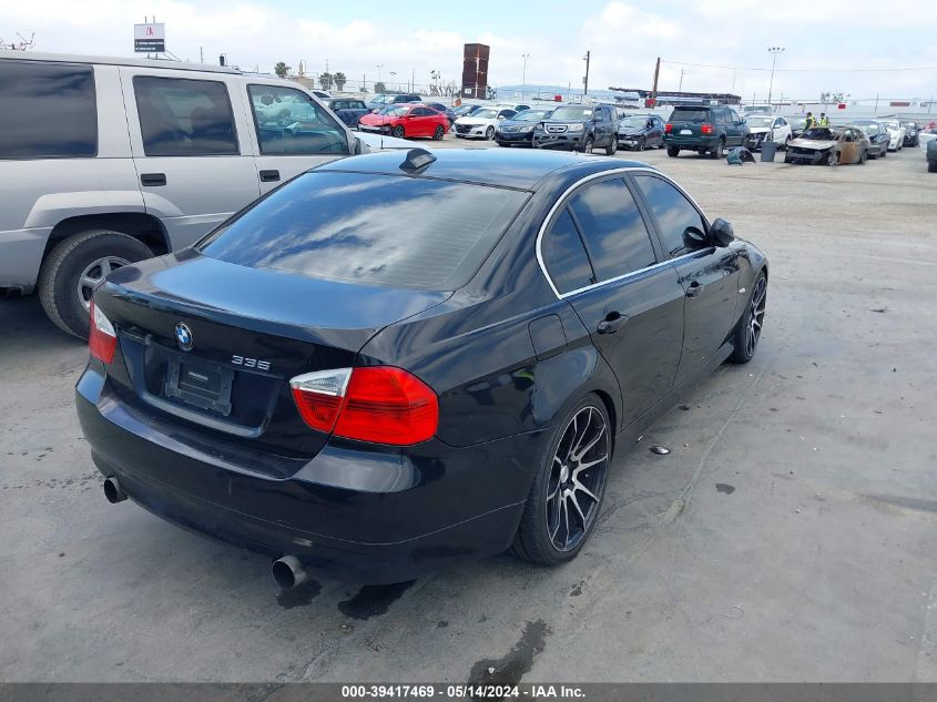 2007 BMW 335 I VIN: WBAVB735X7PA89500 Lot: 39417469