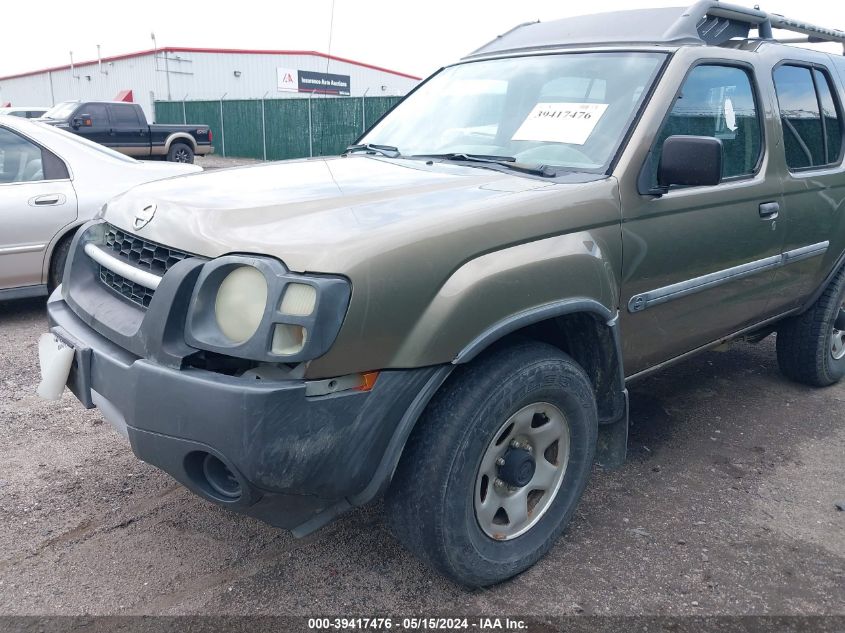 2002 Nissan Xterra Xe VIN: 5N1DD28T92C594584 Lot: 39417476