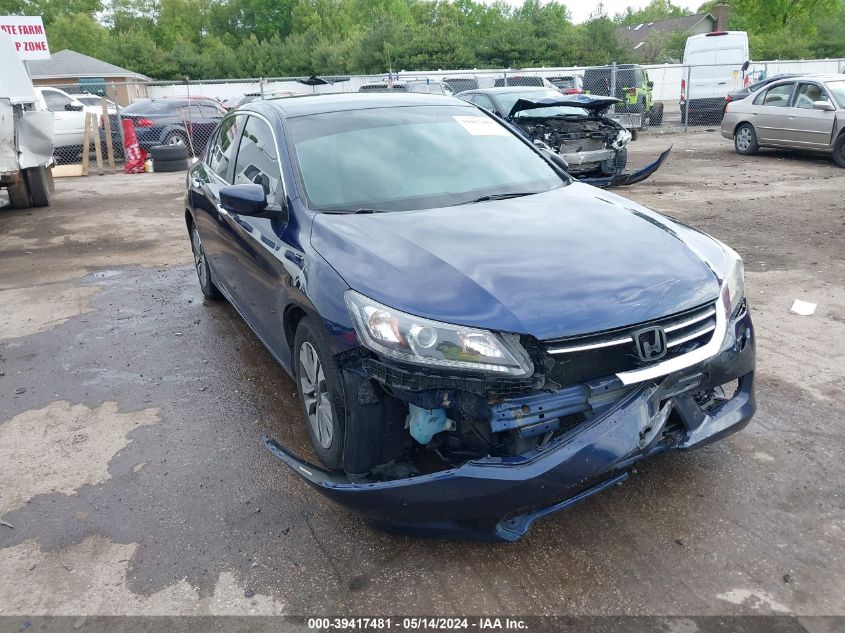 2013 Honda Accord Lx VIN: 1HGCR2F36DA183602 Lot: 39417481