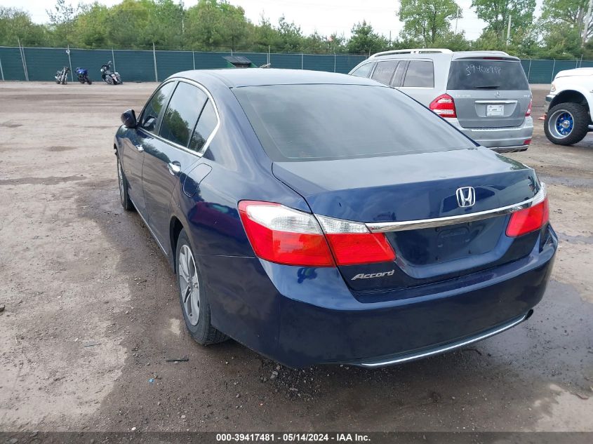 2013 Honda Accord Lx VIN: 1HGCR2F36DA183602 Lot: 39417481