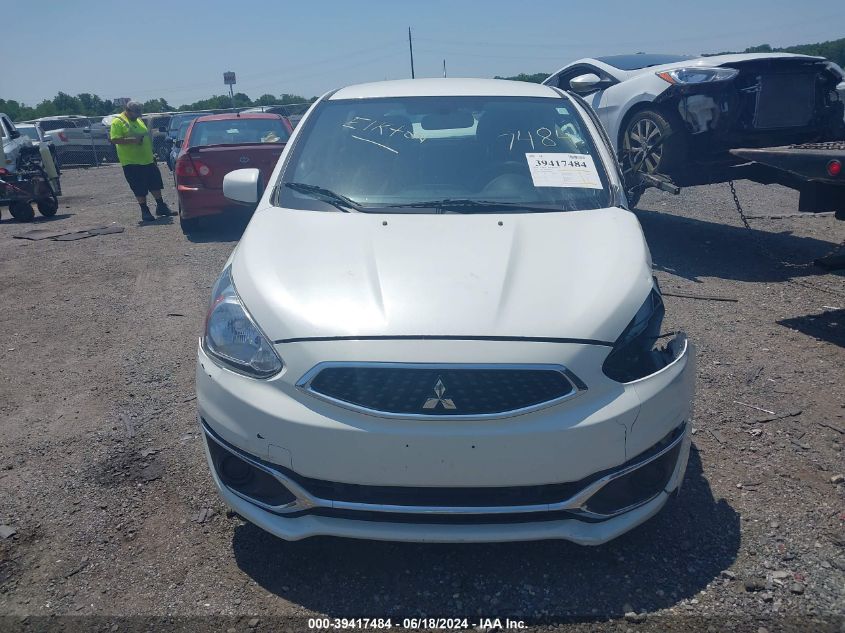 2020 Mitsubishi Mirage Es/Se VIN: ML32A3HJ8LH010000 Lot: 39417484