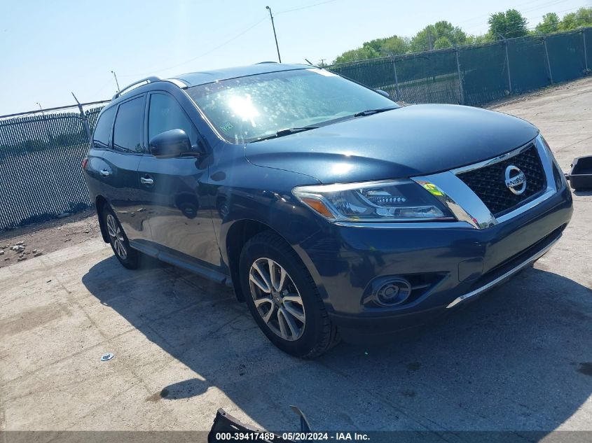 2014 Nissan Pathfinder Sv VIN: 5N1AR2MM3EC611466 Lot: 39417489