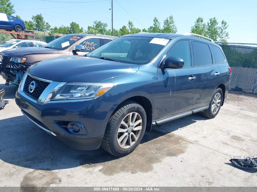 2014 Nissan Pathfinder Sv VIN: 5N1AR2MM3EC611466 Lot: 39417489