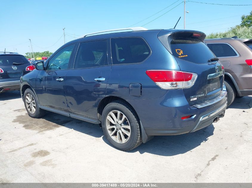 2014 Nissan Pathfinder Sv VIN: 5N1AR2MM3EC611466 Lot: 39417489