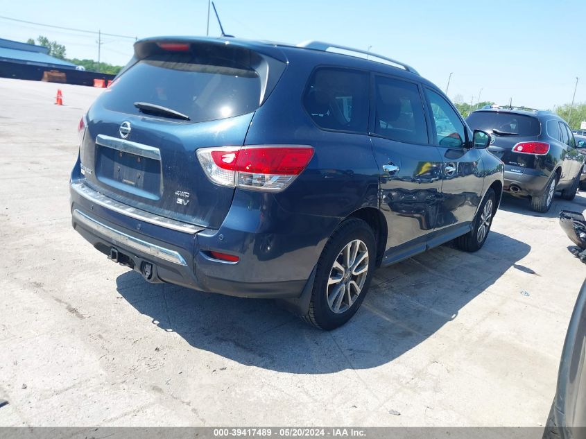 2014 Nissan Pathfinder Sv VIN: 5N1AR2MM3EC611466 Lot: 39417489