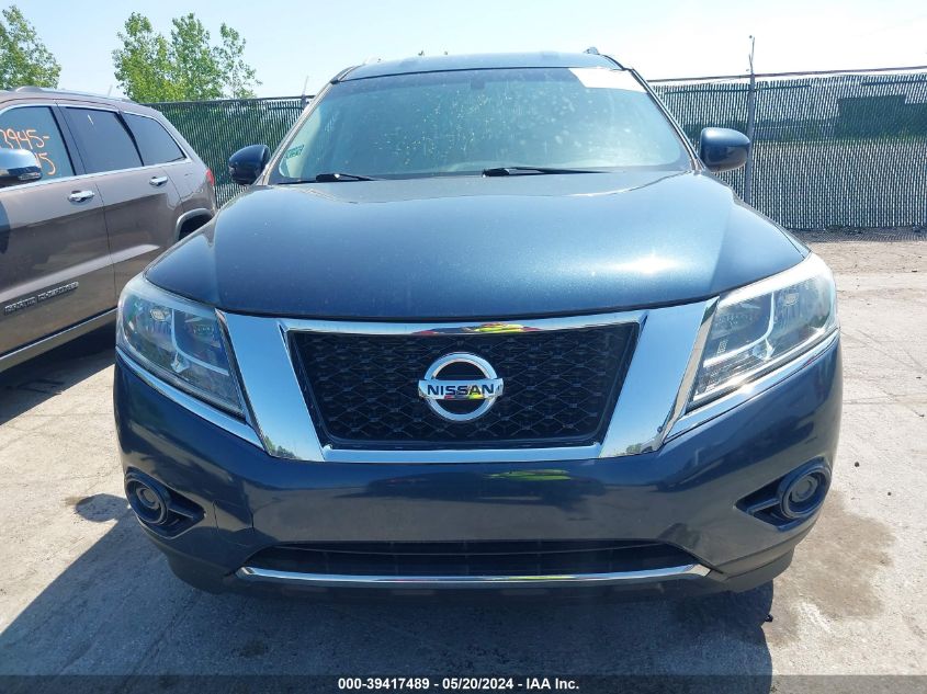 2014 Nissan Pathfinder Sv VIN: 5N1AR2MM3EC611466 Lot: 39417489