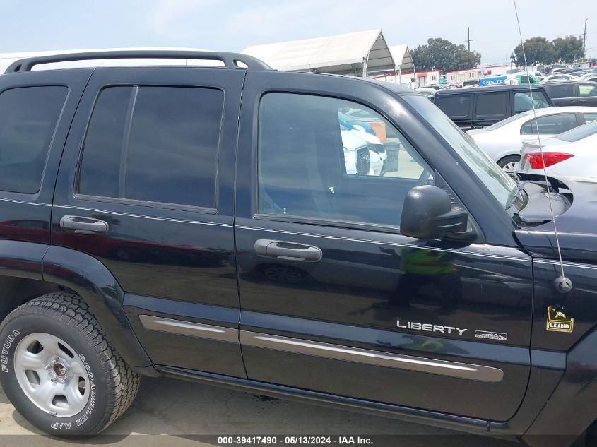 2004 Jeep Liberty Sport VIN: 1J4GL48K64W310234 Lot: 39417490