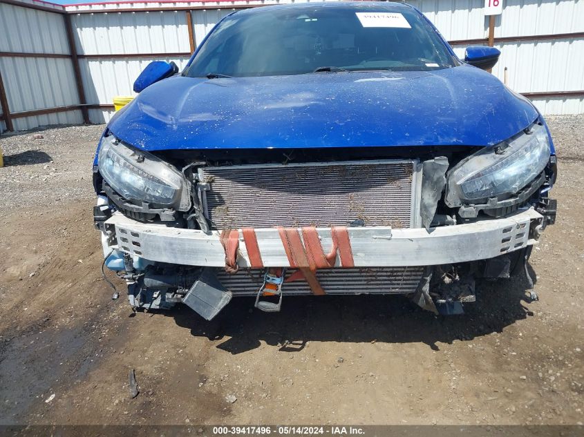 2018 Honda Civic Sport Touring VIN: SHHFK7H96JU426325 Lot: 39417496