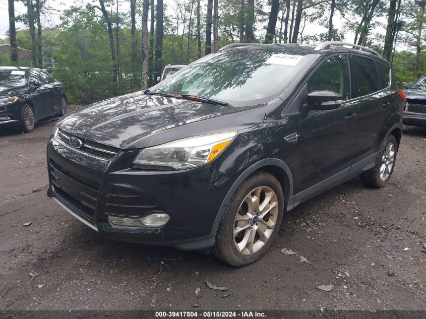 2014 Ford Escape Titanium VIN: 1FMCU0J90EUB69719 Lot: 39417504