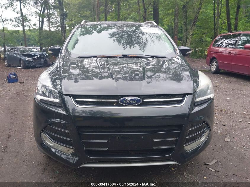 2014 Ford Escape Titanium VIN: 1FMCU0J90EUB69719 Lot: 39417504