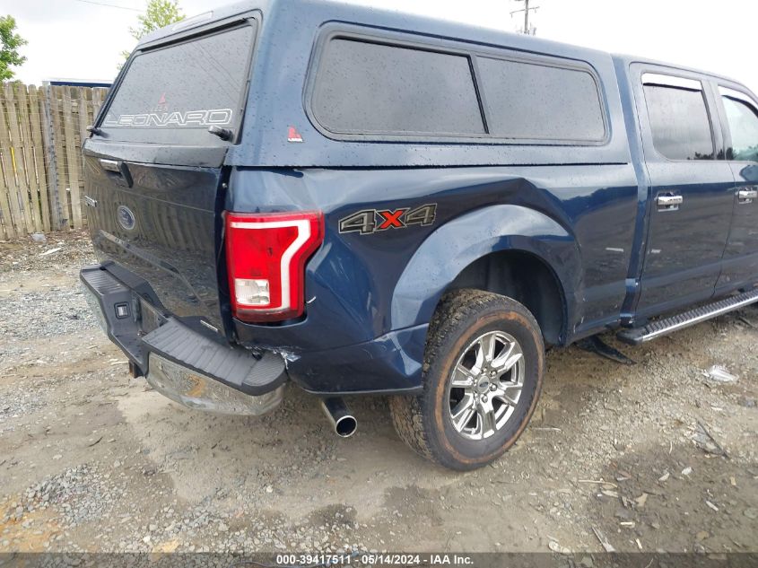 2016 Ford F-150 Xlt VIN: 1FTFW1EF3GFA97990 Lot: 39417511