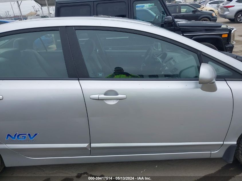 2009 Honda Civic Gx VIN: 1HGFA465X9L000022 Lot: 39417514