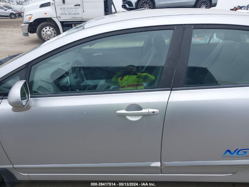 2009 Honda Civic Gx VIN: 1HGFA465X9L000022 Lot: 39417514