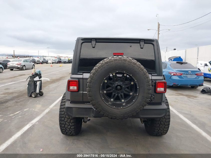 2018 Jeep Wrangler Unlimited Sport S 4X4 VIN: 1C4HJXDN1JW282954 Lot: 39417516