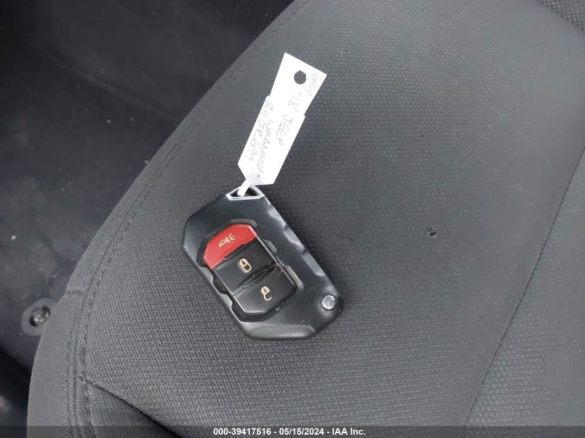 2018 Jeep Wrangler Unlimited Sport S 4X4 VIN: 1C4HJXDN1JW282954 Lot: 39417516