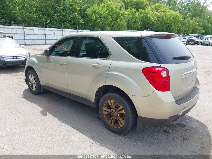 2014 Chevrolet Equinox Ls VIN: 2GNALAEK5E6108499 Lot: 39417527