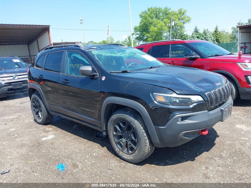 2019 Jeep Cherokee Trailhawk Elite 4X4 VIN: 1C4PJMBX1KD369670 Lot: 39417530