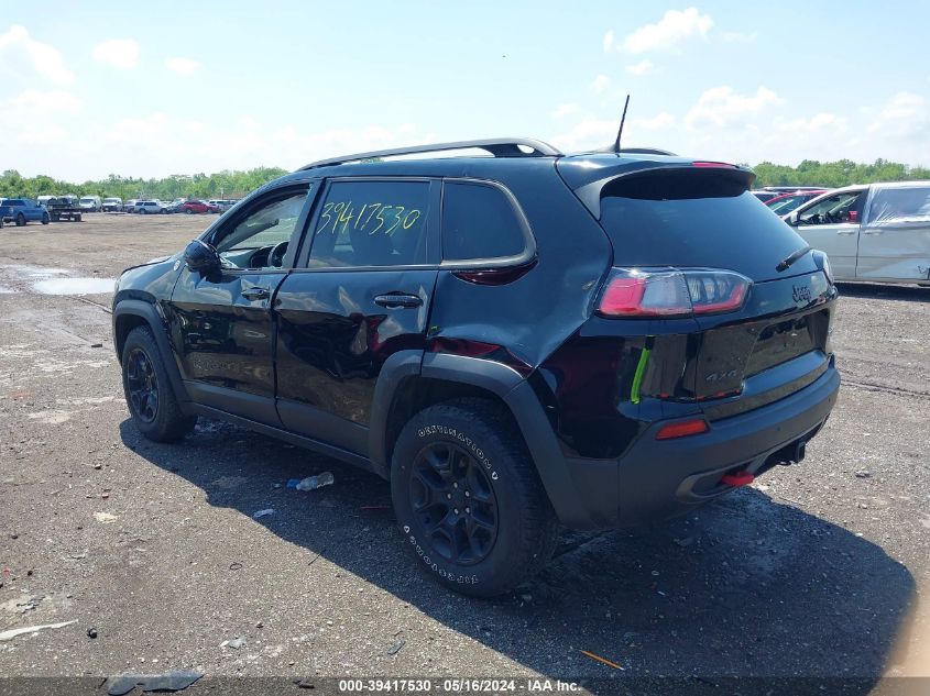 2019 Jeep Cherokee Trailhawk Elite 4X4 VIN: 1C4PJMBX1KD369670 Lot: 39417530