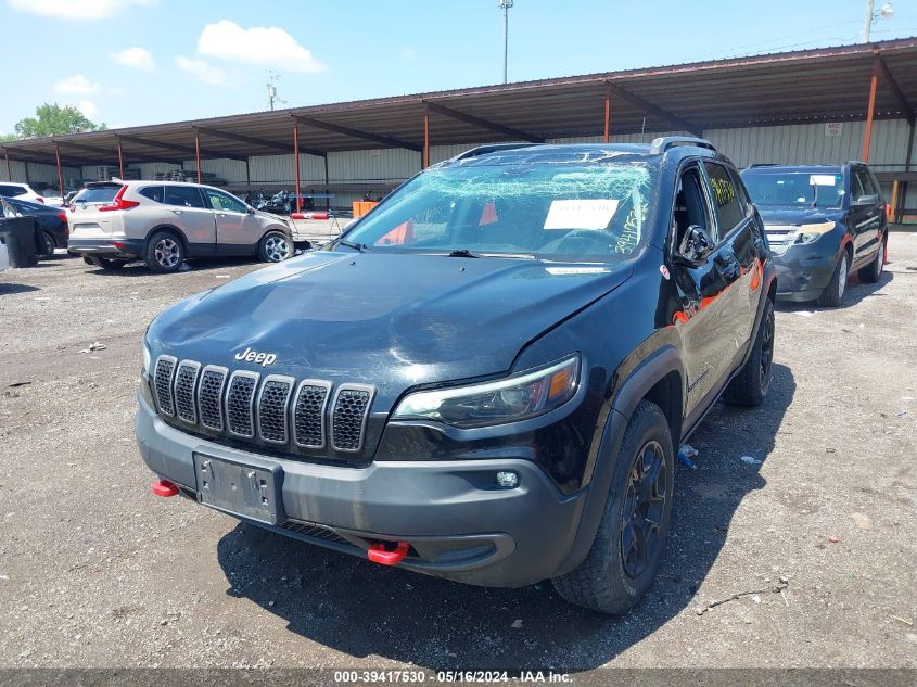 2019 Jeep Cherokee Trailhawk Elite 4X4 VIN: 1C4PJMBX1KD369670 Lot: 39417530