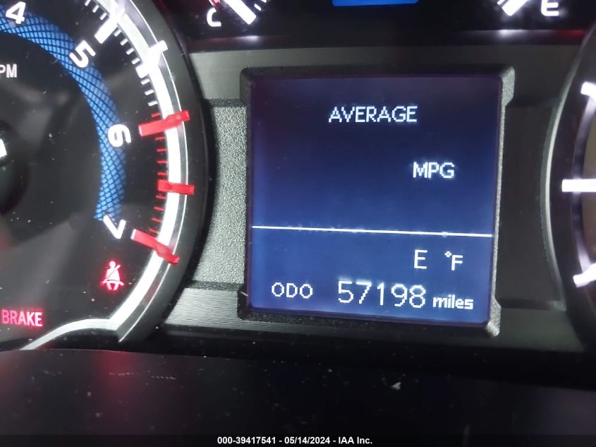 2018 Toyota 4Runner Sr5 VIN: JTEBU5JR5J5578831 Lot: 39417541