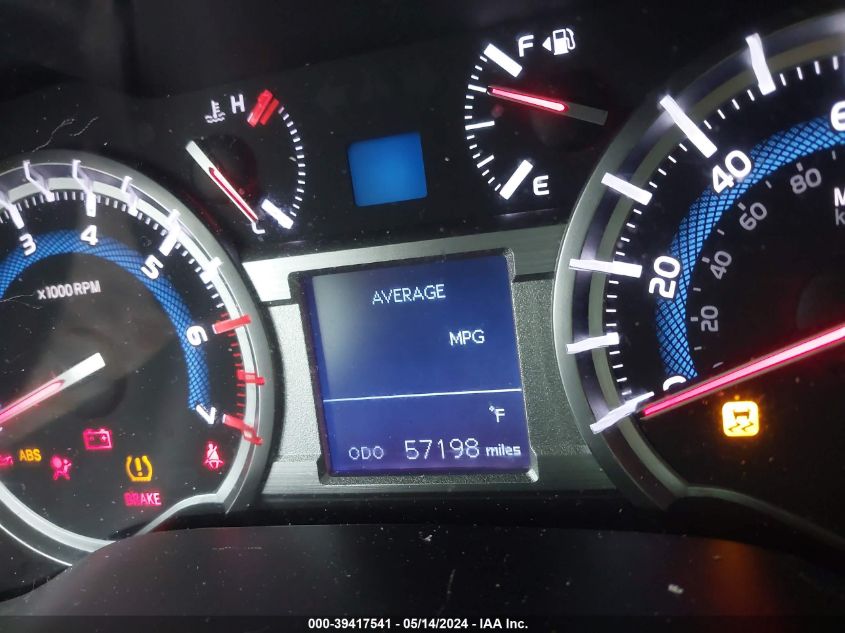 2018 Toyota 4Runner Sr5 VIN: JTEBU5JR5J5578831 Lot: 39417541