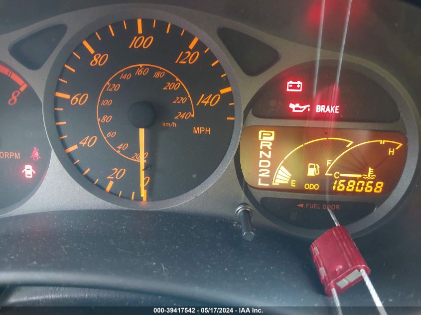 2001 Toyota Celica Gt VIN: JTDDR32T110082483 Lot: 39417542