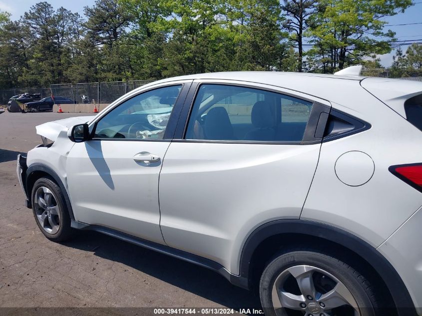 2018 Honda Hr-V Lx VIN: 3CZRU6H33JM728255 Lot: 39417544