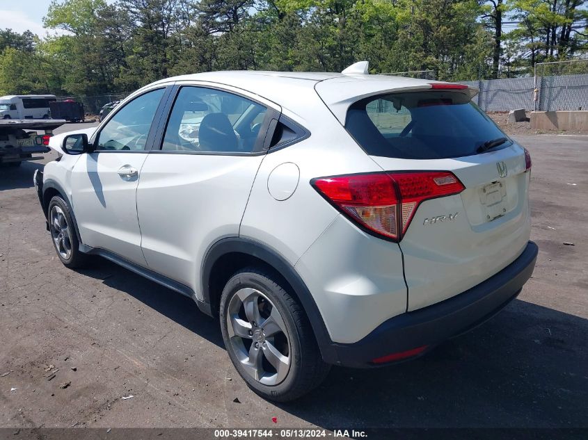 2018 Honda Hr-V Lx VIN: 3CZRU6H33JM728255 Lot: 39417544