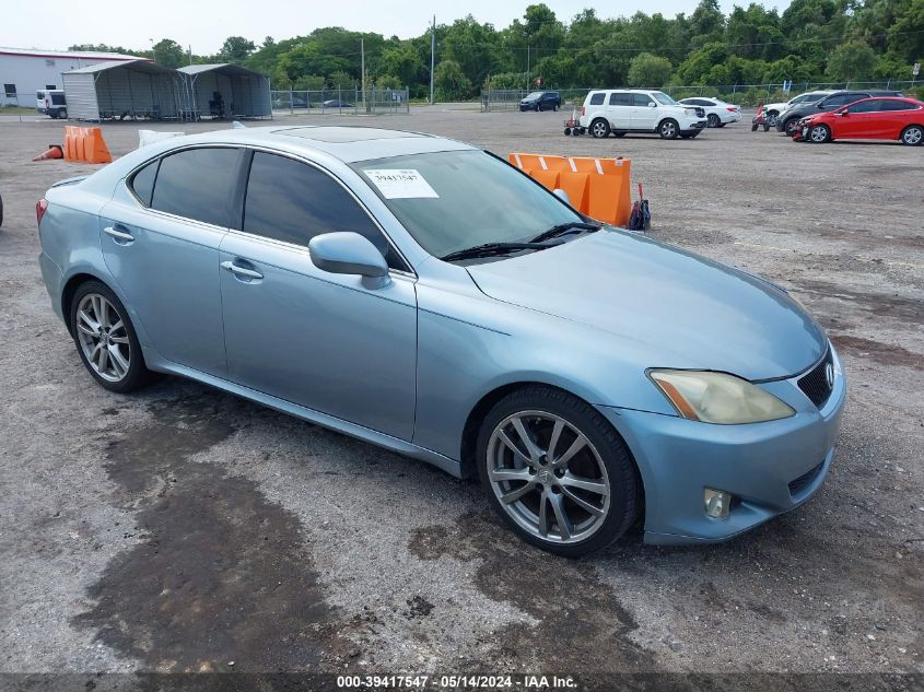 2008 Lexus Is 250 VIN: JTHBK262X82077044 Lot: 39417547