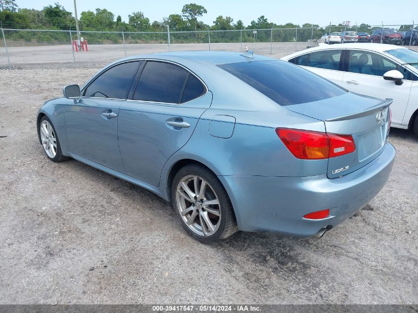 2008 Lexus Is 250 VIN: JTHBK262X82077044 Lot: 39417547