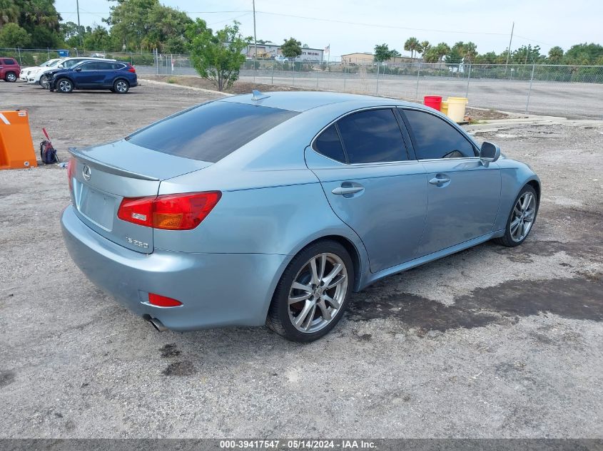 2008 Lexus Is 250 VIN: JTHBK262X82077044 Lot: 39417547