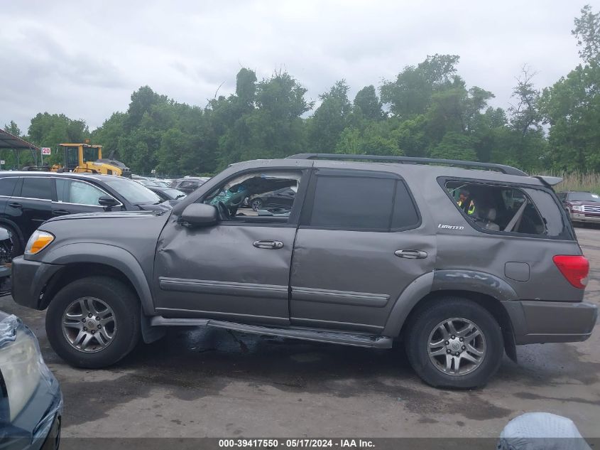 2005 Toyota Sequoia Limited V8 VIN: 5TDBT48A65S257334 Lot: 39417550