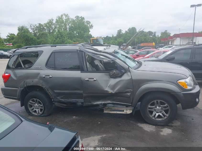 2005 Toyota Sequoia Limited V8 VIN: 5TDBT48A65S257334 Lot: 39417550