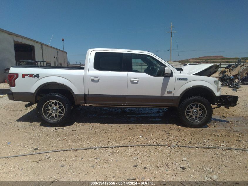 2015 FORD F-150 KING RANCH - 1FTEW1EF3FFC11660