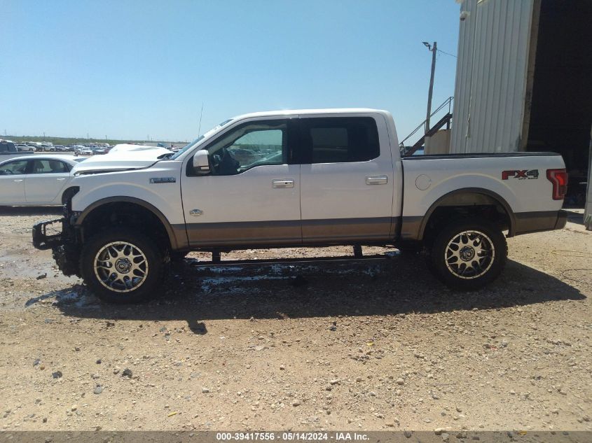 2015 FORD F-150 KING RANCH - 1FTEW1EF3FFC11660