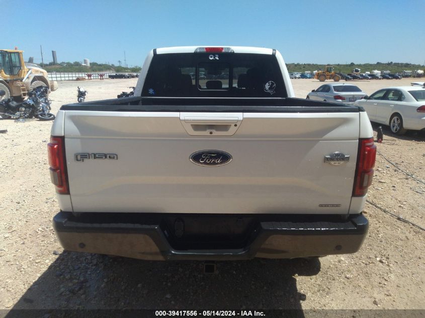 2015 FORD F-150 KING RANCH - 1FTEW1EF3FFC11660