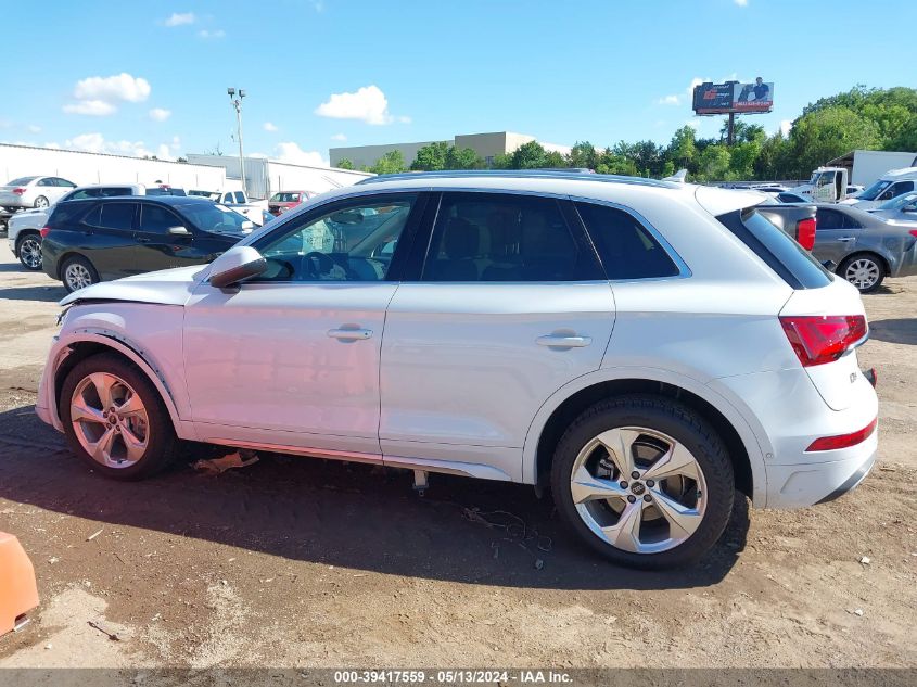 2021 Audi Q5 Prestige 45 Tfsi Quattro S Tronic VIN: WA1CAAFY8M2085560 Lot: 39417559