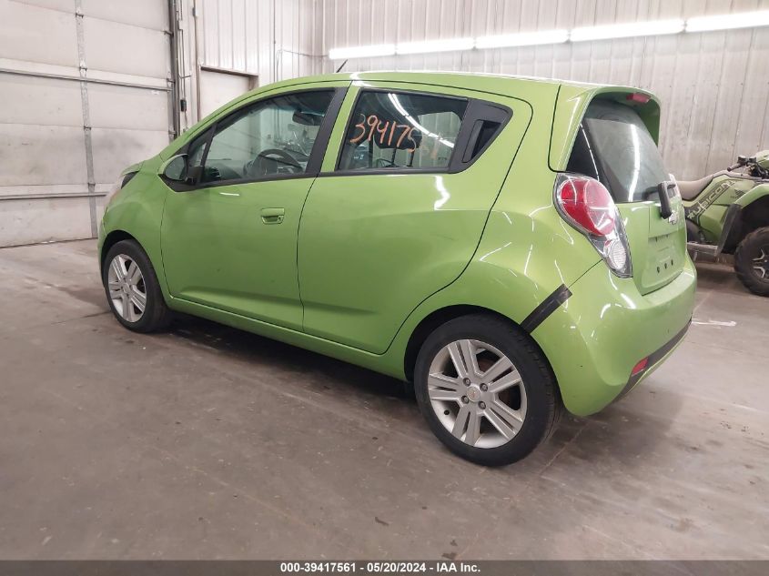 2014 CHEVROLET SPARK LS MANUAL - KL8CA6S97EC505895