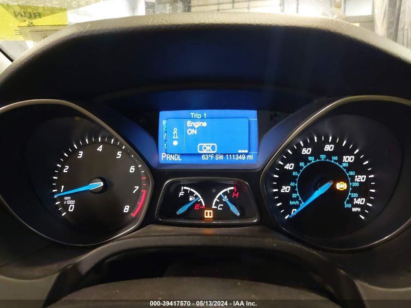 2013 Ford Focus Se VIN: 1FADP3K22DL378263 Lot: 39417570