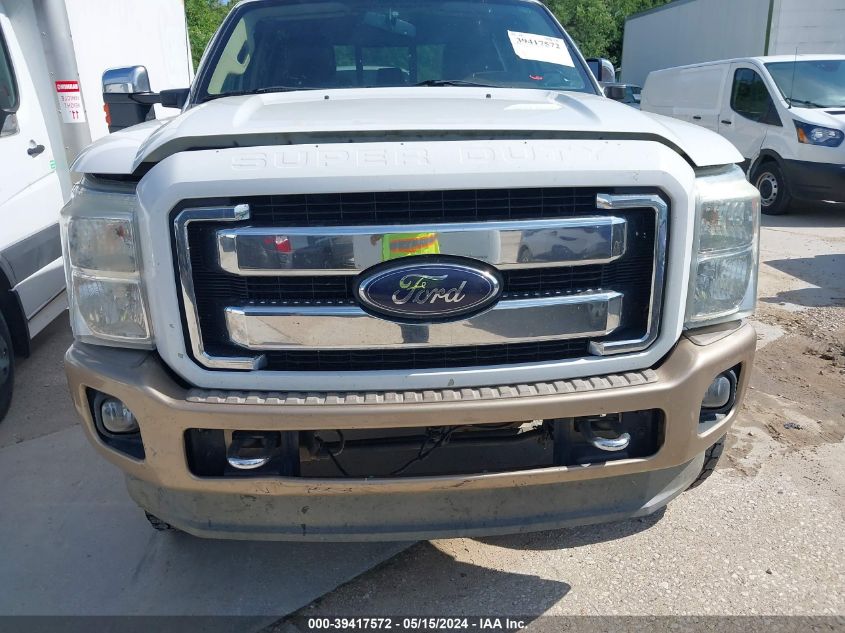 2012 Ford F-250 Lariat VIN: 1FT7W2BT0CEB21411 Lot: 39417572