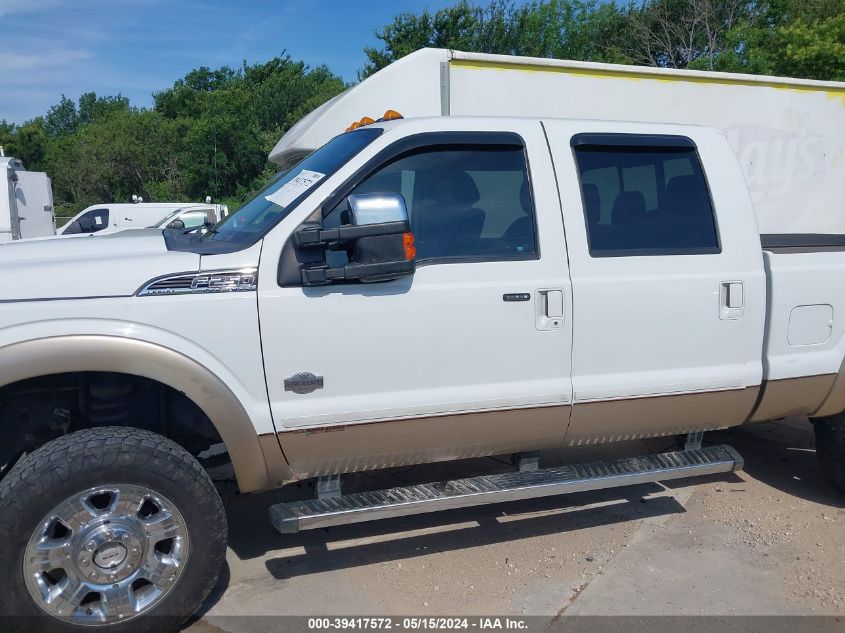 2012 Ford F-250 Lariat VIN: 1FT7W2BT0CEB21411 Lot: 39417572