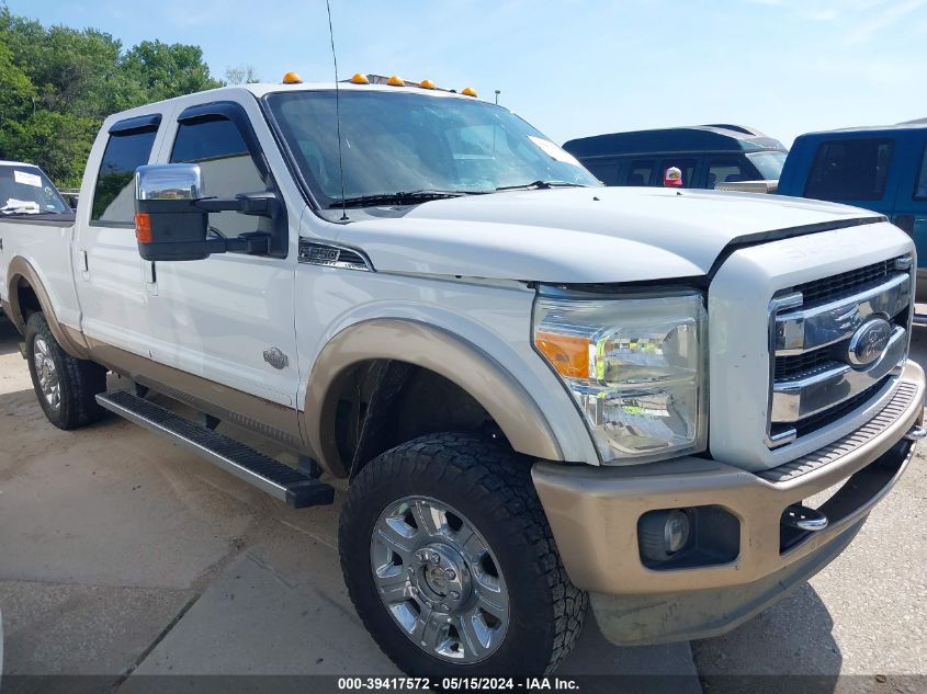 2012 Ford F-250 Lariat VIN: 1FT7W2BT0CEB21411 Lot: 39417572