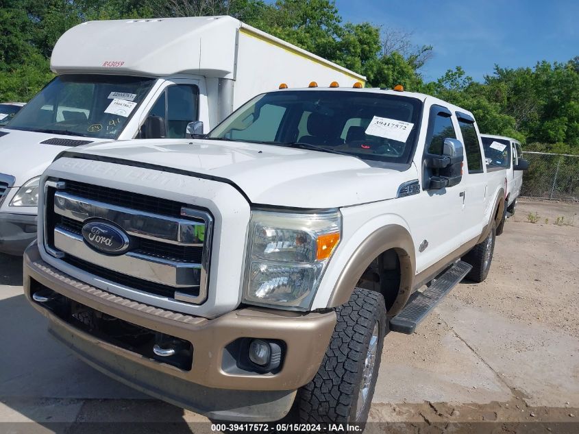 2012 Ford F-250 Lariat VIN: 1FT7W2BT0CEB21411 Lot: 39417572